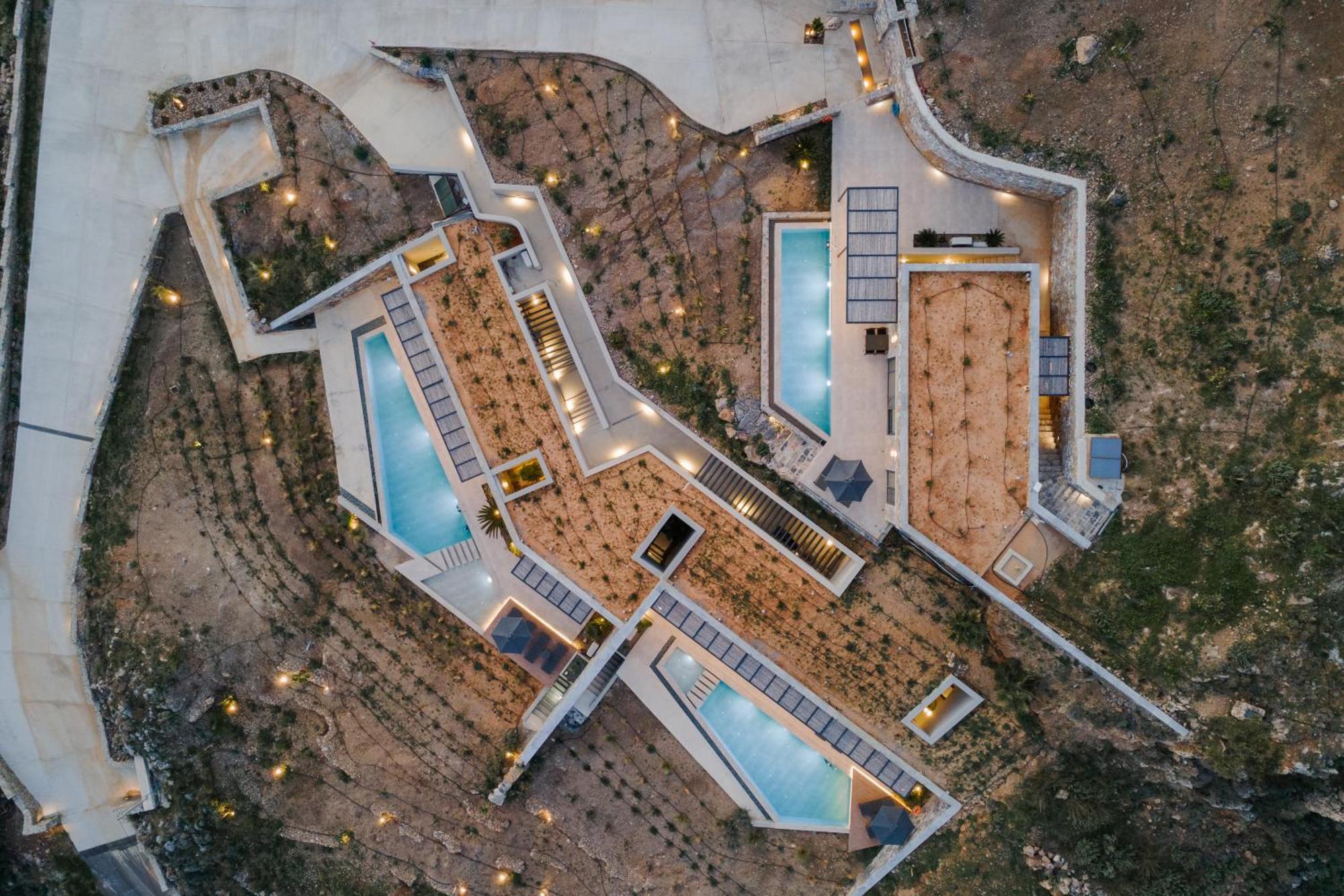 Neromai Cave Luxury Villas Koxare Экстерьер фото