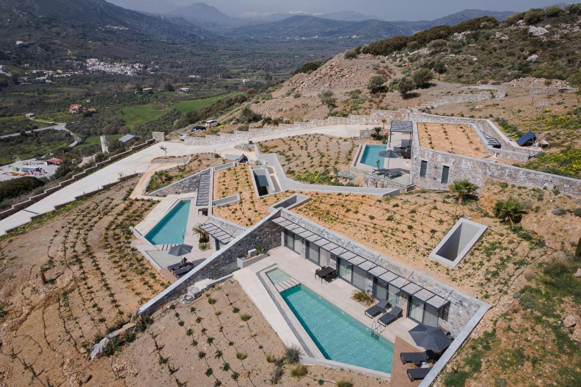 Neromai Cave Luxury Villas Koxare Экстерьер фото